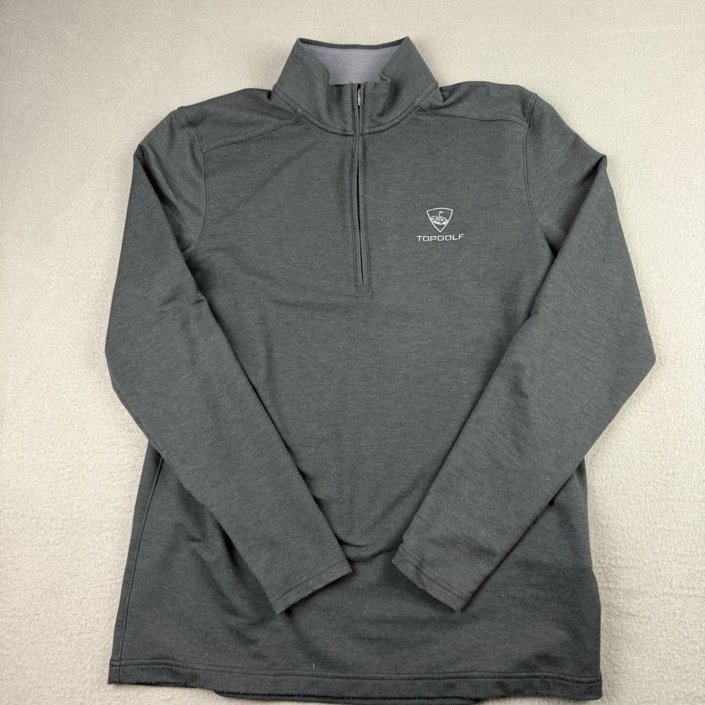 Under Armour Shirt Mens Medium Coldgear‎ 1/4 Zip Pullover Performance Top Golf